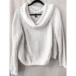 Cowel Neck Knit Sweater